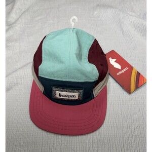 Cotopaxi Altitude Tech 5 Panel Hat Blue Colorblock Unisex One Size Strapback